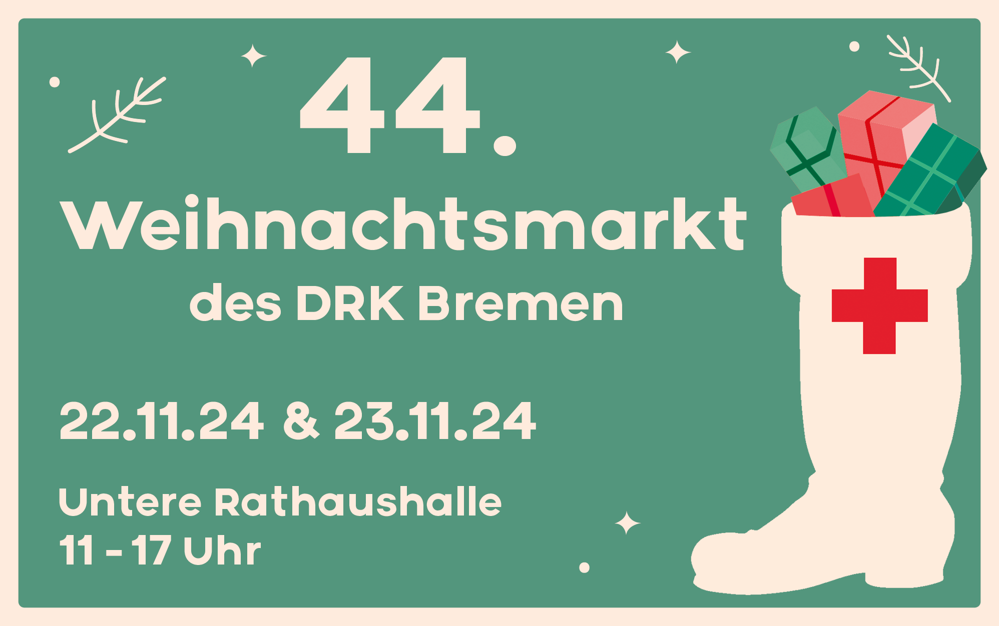 DRK-Weihnachtsmarkt_2024_Banner Deutsches Rotes Kreuz